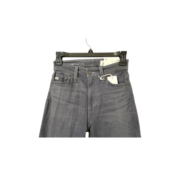 AG Women's Mari High-Rise Slim Straight Leg Jean Gray Size 23 NWT - Picture 9 of 11